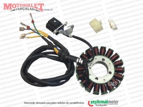 Mondial Drift 125 L Stator, Sargı